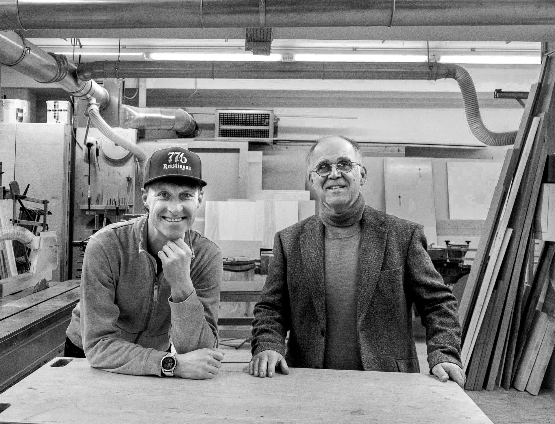 Christoph Adolphs in seiner Schreinerwerksatt in Raisting